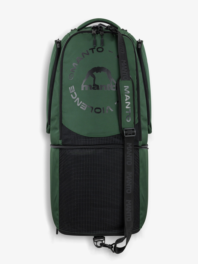 MANTO XL CONVERTIBLE BACKPACK CIRCLE-green
